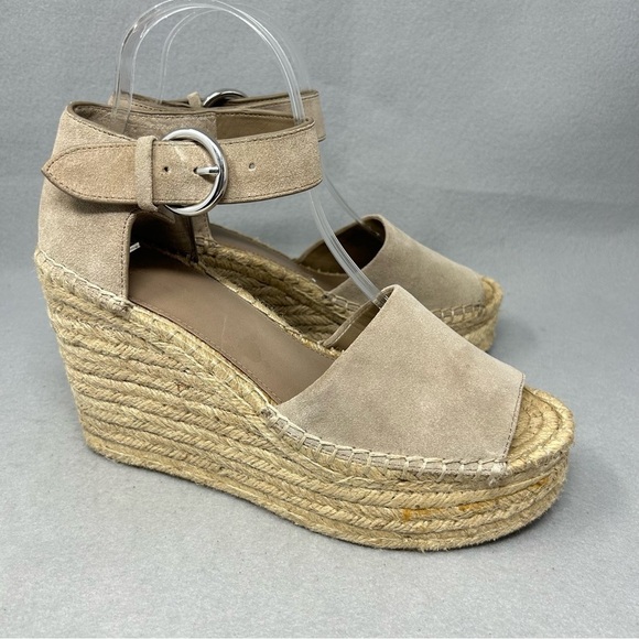 Marc Fisher Alida Sandal Taupe Womens Size 9. - Picture 3 of 13